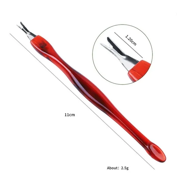 Red Cuticle Remover Tool Set Bundle 25 Sets For $20 Every Set Comes With 4 Pcs. - Picture 4 of 4